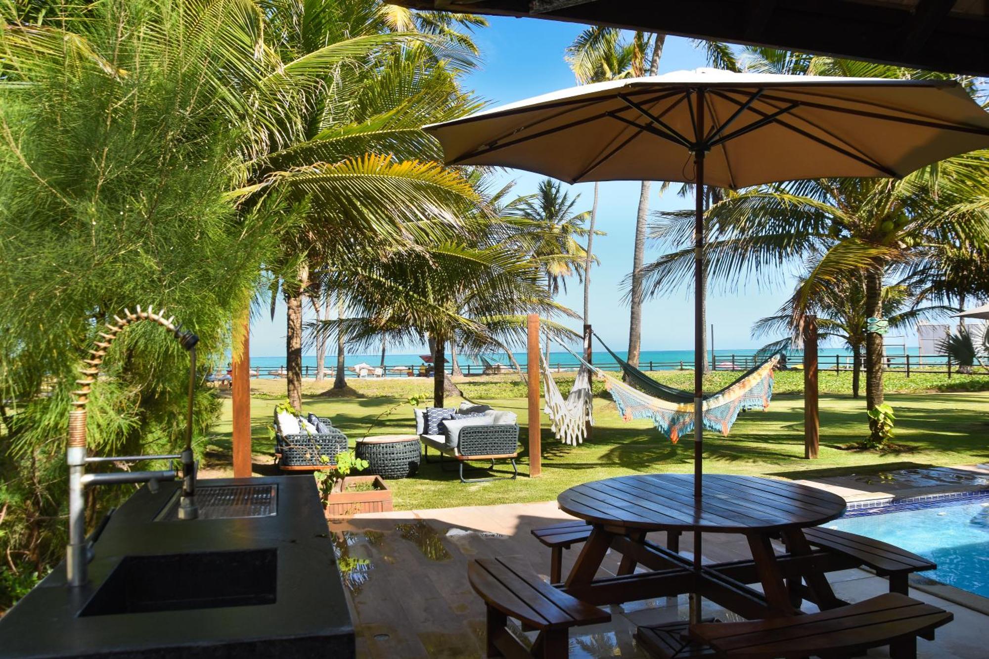 Bangalo Luxo Beira Mar Carneiros Beach Resort Praia dos Carneiros Exterior foto